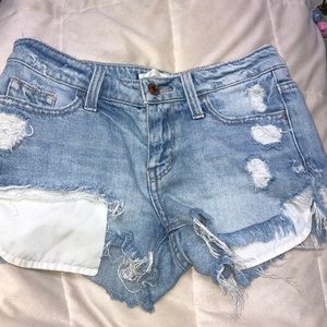 Daytrip distressed shorts size 23